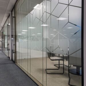 Office glass partition